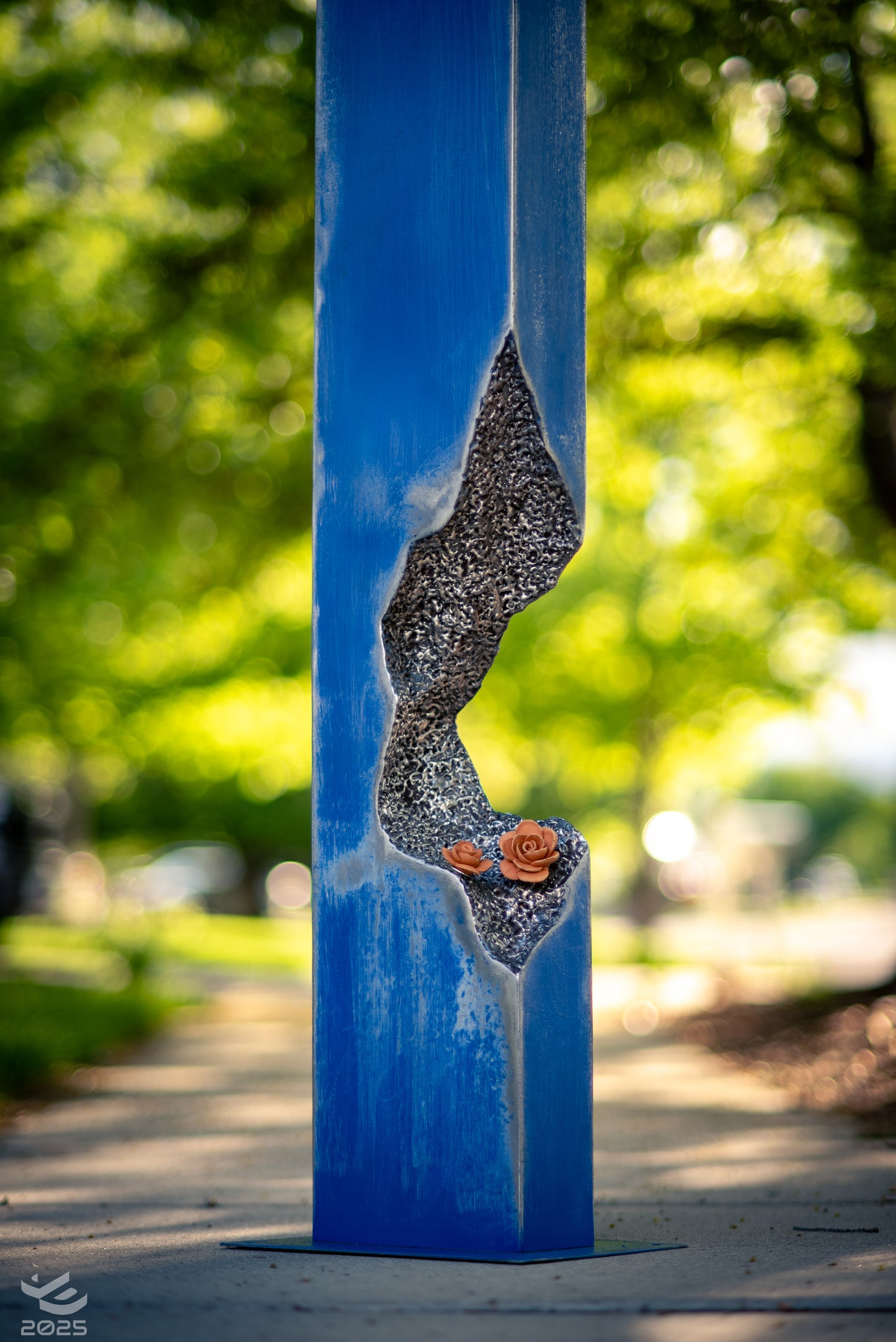 Regeneration - Abstract metal sculpture