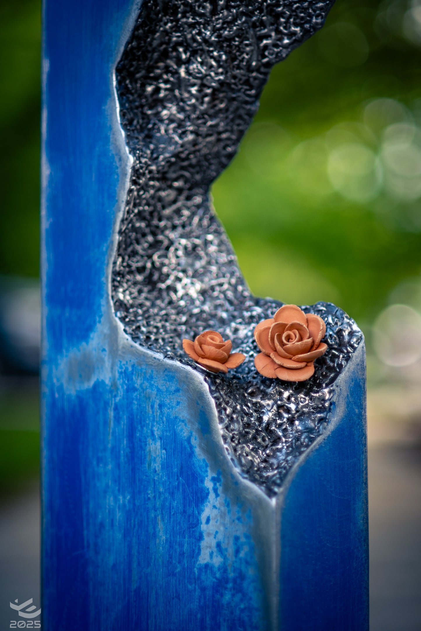 Regeneration - Abstract metal sculpture
