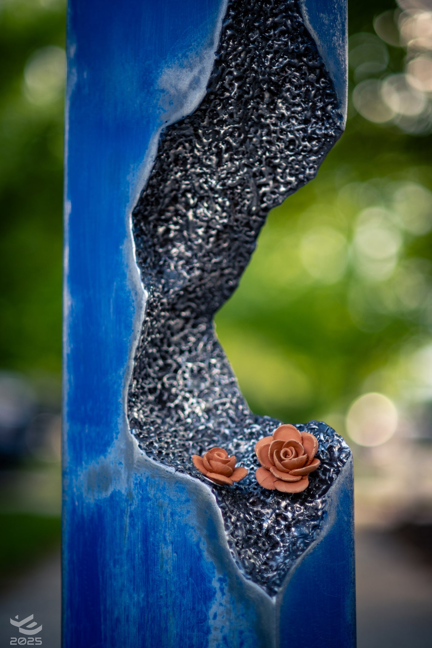 Regeneration - Abstract metal sculpture