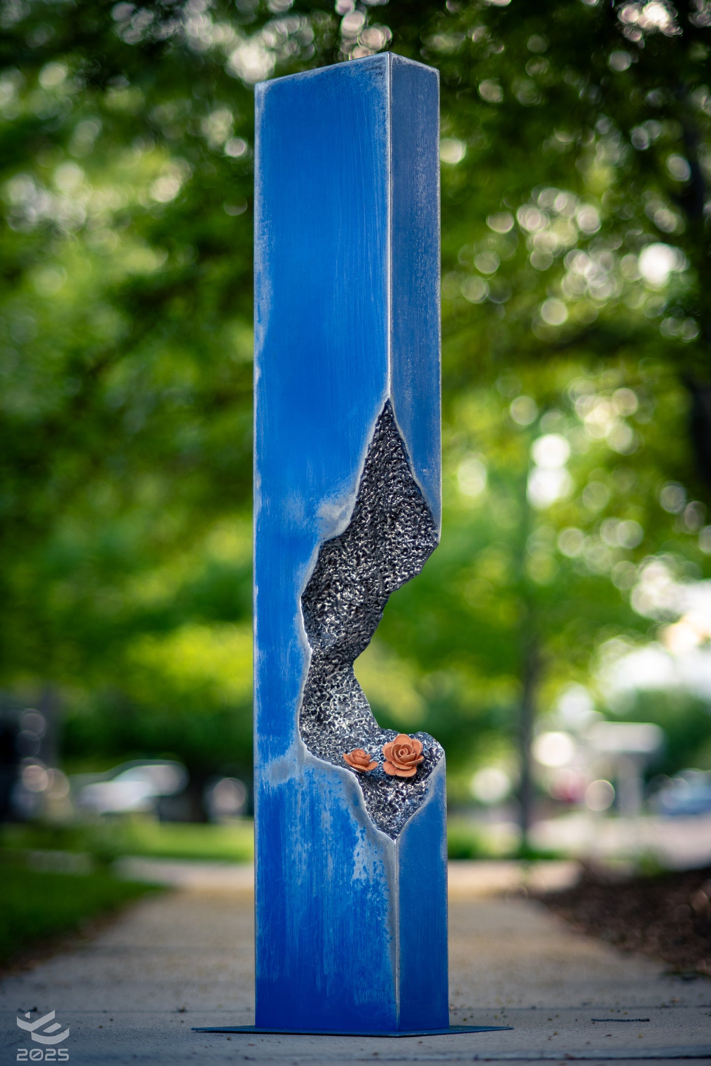Regeneration - Abstract metal sculpture