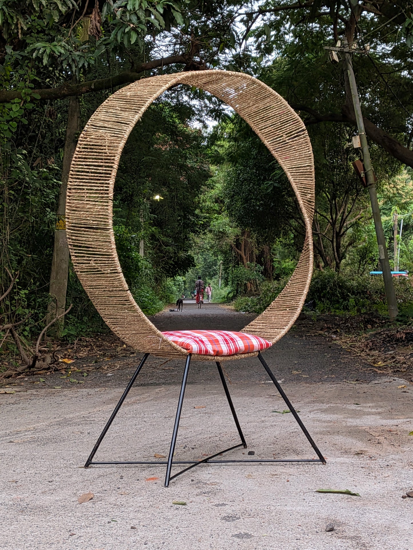 Mobius Chair - Chair with a twist. Artistic furniture.