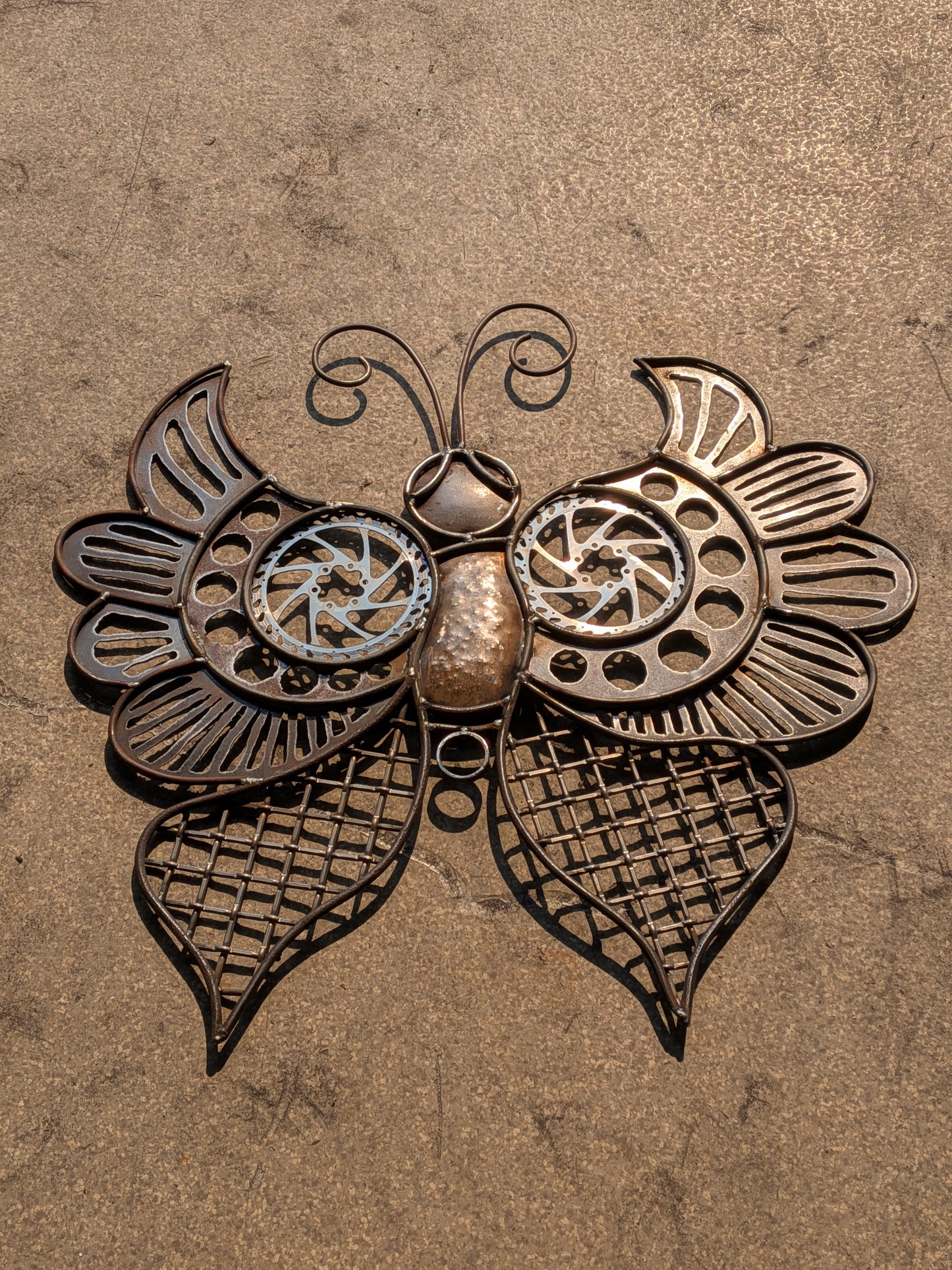 Butterfly in Madhubani style - Modern indoor/outdoor decor