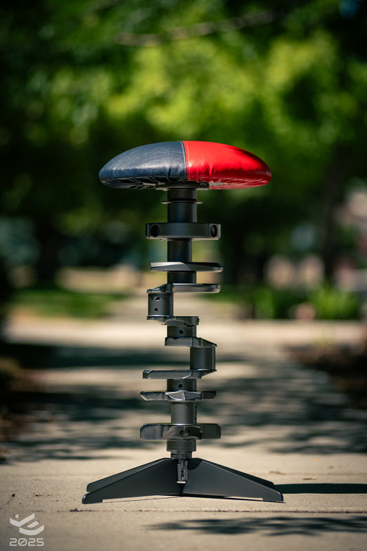 Crankshaft Stool - For man caves and auto enthusiasts. Artistic furniture.