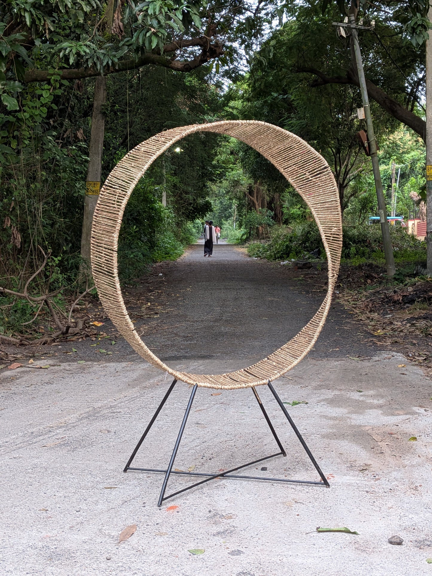 Mobius Chair - Chair with a twist. Artistic furniture.