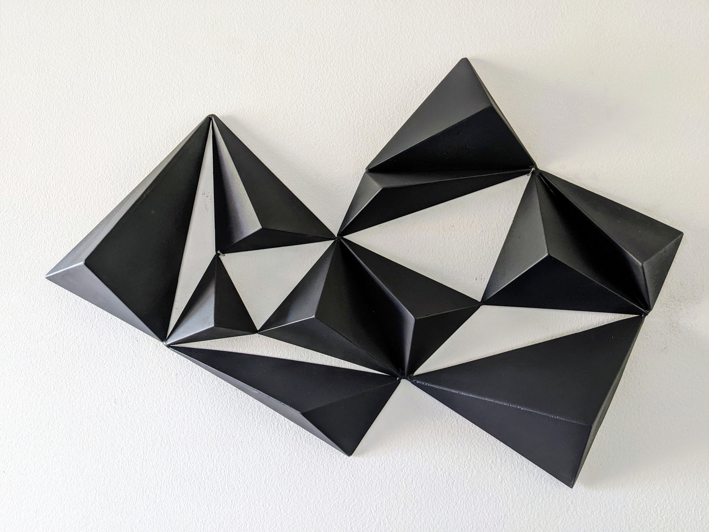 Mountain range - Metal sculpture interior wall decor